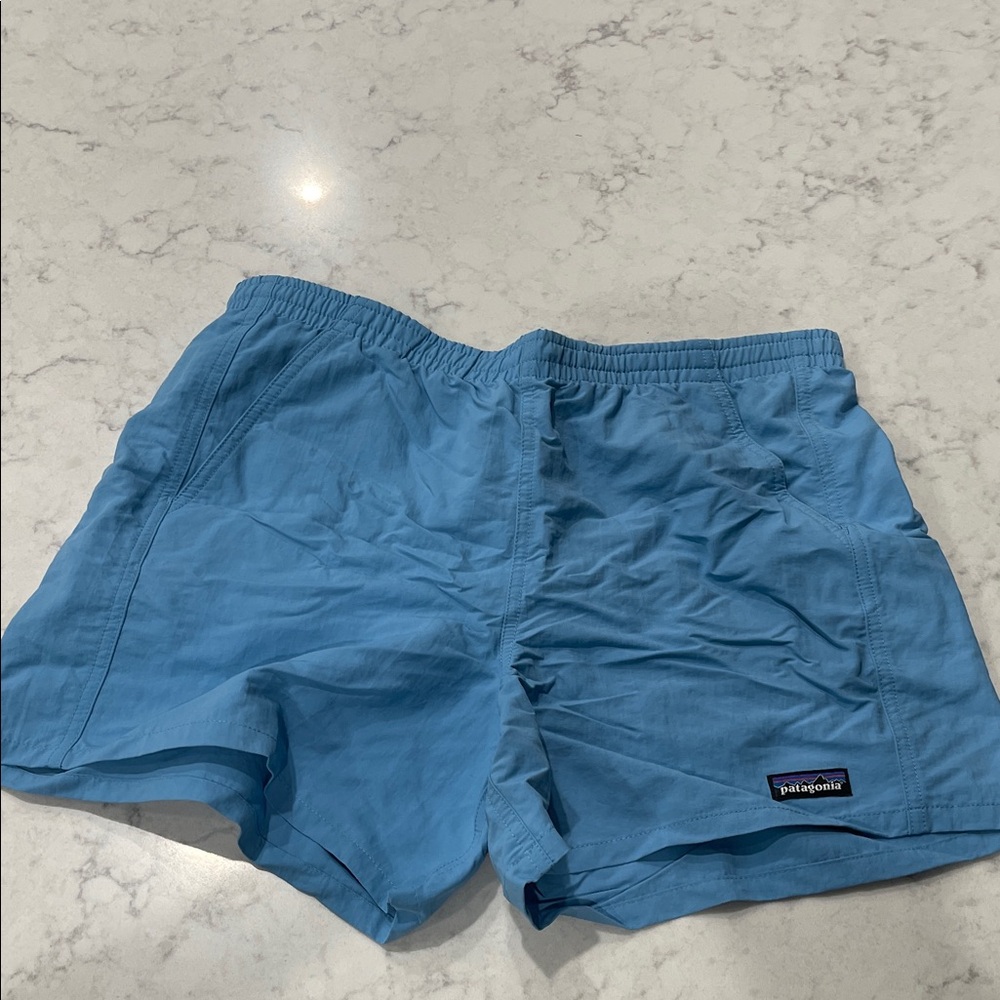 Patagonia Light Blue Women's Athletic Shorts